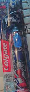 Transformers toothbrush black with robot battery operated new 