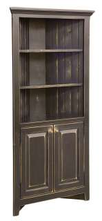 corner cabinet shown for finish example only)