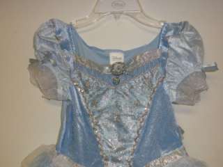  Cinderella Ball Gown Costume DRESS Girls NEW XS 4  