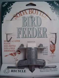Bird Feeder   Metal Soda Bottle Birdfeeder  