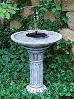 Echo Valley Argos Solar Birdbath Fountain  