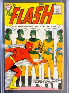 Flash #105 DC 1959 CGC 6.5 FN+ 1st App & ORIGIN Mirror Master   ORIGIN 
