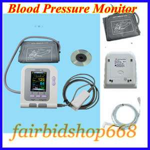 COLOR Digital Blood Pressure Patient Monitor+SPO2 +USB  