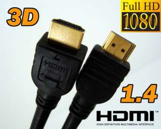 New 6FT HDMI 1.4 Cable Cord for 3D Sony Blu Ray Player  