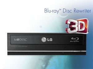 LG WH12LS39K 12X SATA Blu ray Burner black W/Software  