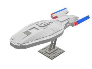 Startrek Star ship USS Voyager Set Lego Bricks Trek  