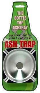 Ash Trap   Bottle Top Ash Tray NEW Great Party Gift  