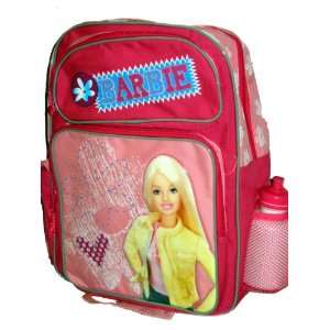 Barbie Large Backpack with Water Bottle