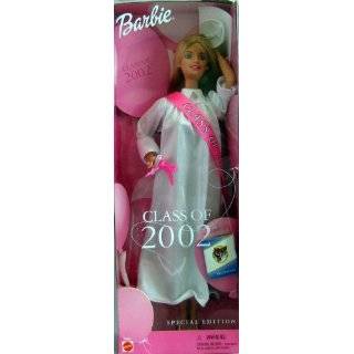  2012 Graduation Barbra Fashion Doll In Cap And Gown With 