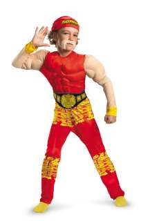 HULK HOGAN MUSCLE TNA Wrestling Boys Child Costume  