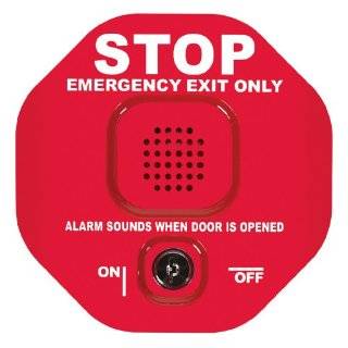 STI 6400 Exit Stopper Multifunction Door Alarm, Helps Prevent 