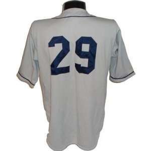   Dame Grey Throwback Game Used Baseball Jersey Sports Collectibles
