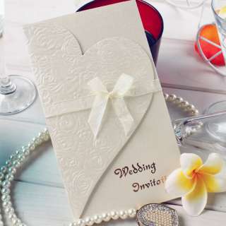 100Buff Favor invitations  Wedding invitations 7.4x4.5  