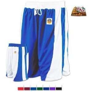   Reversible Adult Basketball Shorts Royal/White