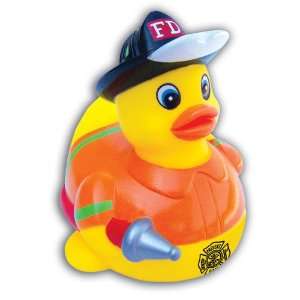  Rubber Duck Bath Toy   Firefighter Design Toys & Games
