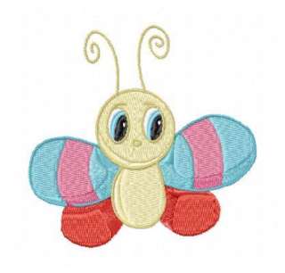 BUTTERFLY AND BUGS MACHINE EMBROIDERY DESIGNS CD SET  