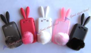 New Rabbit Silicone Protector Case Cover For Blackberry Bold 9700 5 