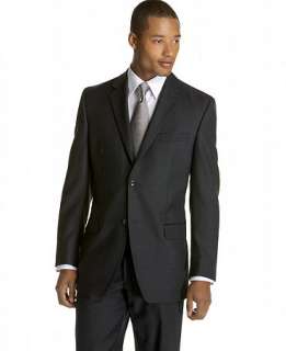 Calvin Klein Suit Separates, Grey Shadow Stripe   Mens Suits & Suit 