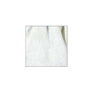  White Honeycomb Heart Mini Afghan Throw Blanket 36 x 48 