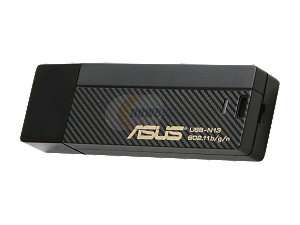    ASUS USB N13 Wireless Adapter IEEE 802.11b/g/n USB 2.0 Up 