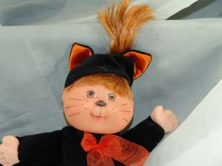 Cabbage Patch Kid Plush Stuffed Halloween Cat Doll Toy  