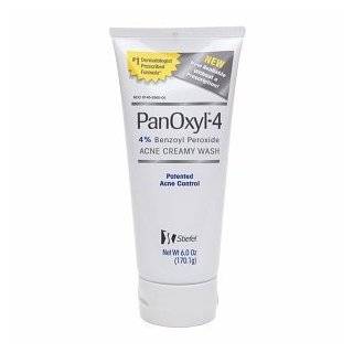 PanOxyl 4 Acne Creamy Wash 4% Benzoyl Peroxide 6 Oz by Stiefel 