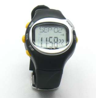 Monitor Calories Counter Fitness Pulse Heart Rate Watch  