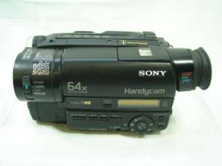   CCD TR67 8mm Video8 Camcorder Player Video Camera AS IS  