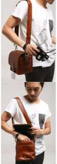 PU Leather Pouch Bag For DSLR SLR Camera Messenger Bag  