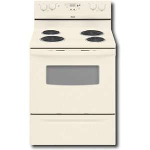    Whirlpool 30 In. Bisque Electric Range   RF114PXST Appliances