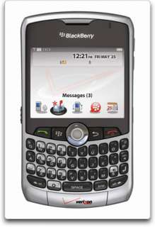 BlackBerry Curve 8330 Phone, Silver (Verizon Wireless)