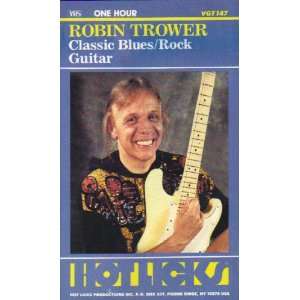  Robin Trower Classic Blues/Rock Guitar (VHS TAPE 