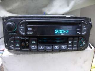 01 Jeep Grand Cherokee CD Cassette Player P56038623  