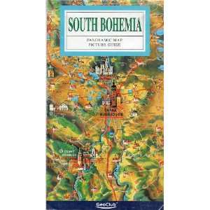  SOUTH BOHEMIA, CZECH REPUBLIC, Panoramic Map Picutre Guide 