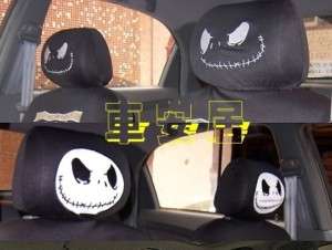 Nightmare Before Christmas Car Headrest Covers 2pcs  