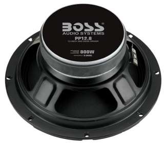 BOSS PP12.8 12 800 Watt Mid Bass/Midrange Car Speaker  
