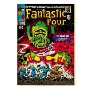 Marvel Comics Retro Fantastic Four Family Comic Book Cover #49, If 