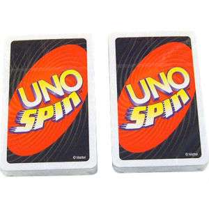 NEW~ UNO SPIN Game Replacement Cards ~ Complete Set  