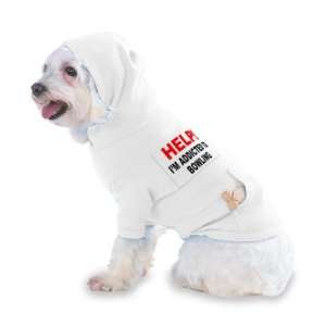  HELP IM ADDICTED TO BOWLING Hooded (Hoody) T Shirt with 