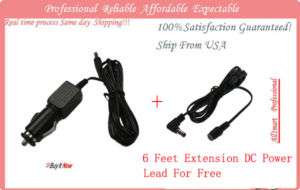Car Adapter Power Supply For Casio Portable Keyboards  