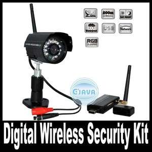   Network IR Digital Wireless Video Cam Home Security CCTV System  