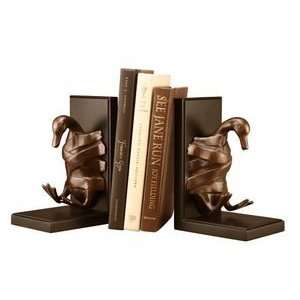 Bronze Duck Tape Whimsy Fun Bookends Set 