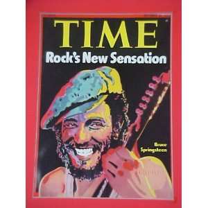 Bruce Springsteen October 27 1975 No Mailing Label Time Magazine 