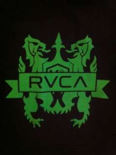 RVCA Vitor Belfort UFC 142 Walk Out Shirt Black Green Size Large ( L 