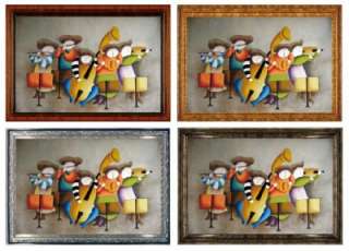 Roybal Oil Painting Kids Musical Orchestra Instruments  