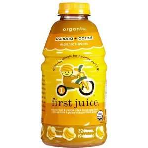  First Juice Banana Carrot 32 oz Bottle  6 ct (Quantity of 