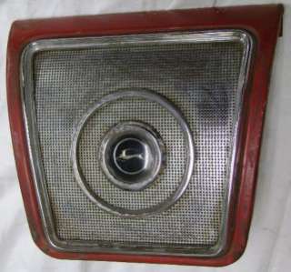 1962 to 1964 Impala Rear Seat Speaker Cover  