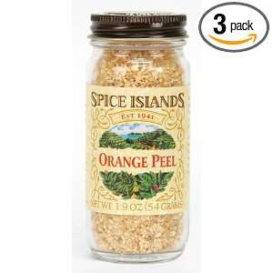 Spice Islands Orange Peel, 1.9 Ounce (Pack of 3)  Grocery 