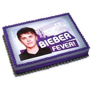  Justin Bieber Icing Art Image Cake Topper Toys & Games