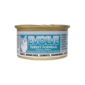  EVOLVE CANNED KITTEN FOOD TURKEY 3OZ